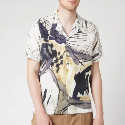 Folk Men's Soft Collar Shirt - Orpheus Print