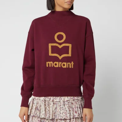 Marant Etoile Women's Moby Sweatshirt - Burgundy