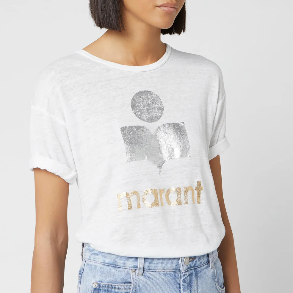 Marant Etoile Women's Koldi T-Shirt - White Image 1