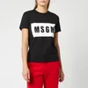 MSGM Women's Logo T-Shirt - Black - Image 1