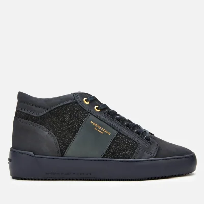 Android Homme Men's Propulsion Mid Geo Trainers - Navy Stingray Suede