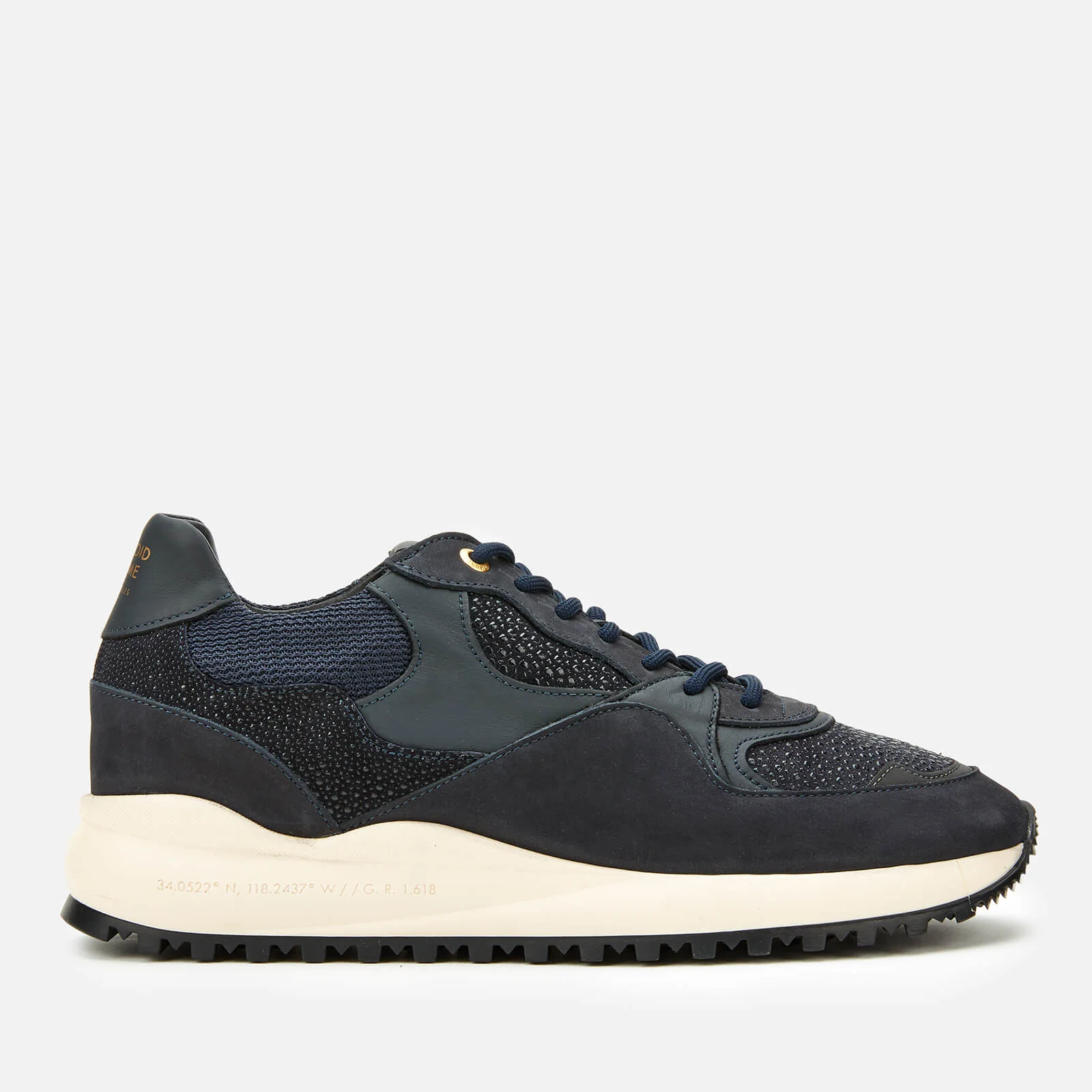 Android Homme Men's Santa Monica Trainers - Navy Stingray Suede Image 1