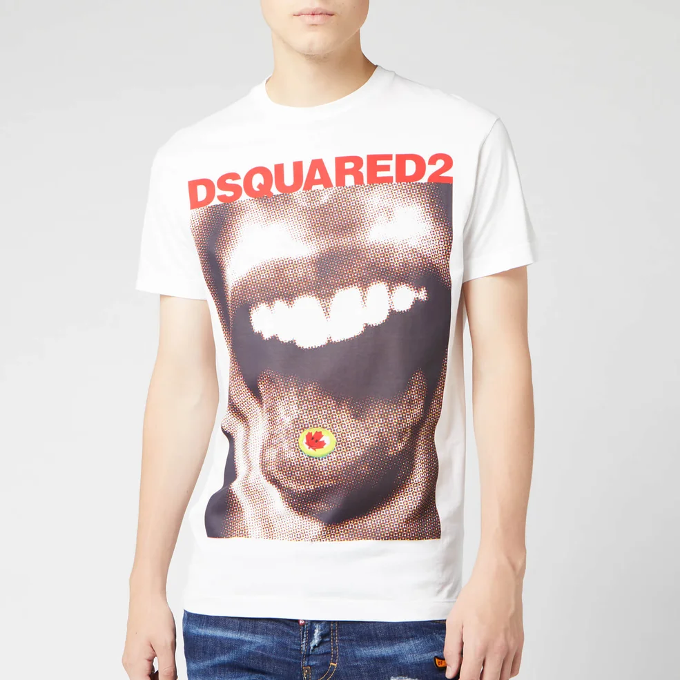 Dsquared2 Men's Pill T-Shirt - White Image 1