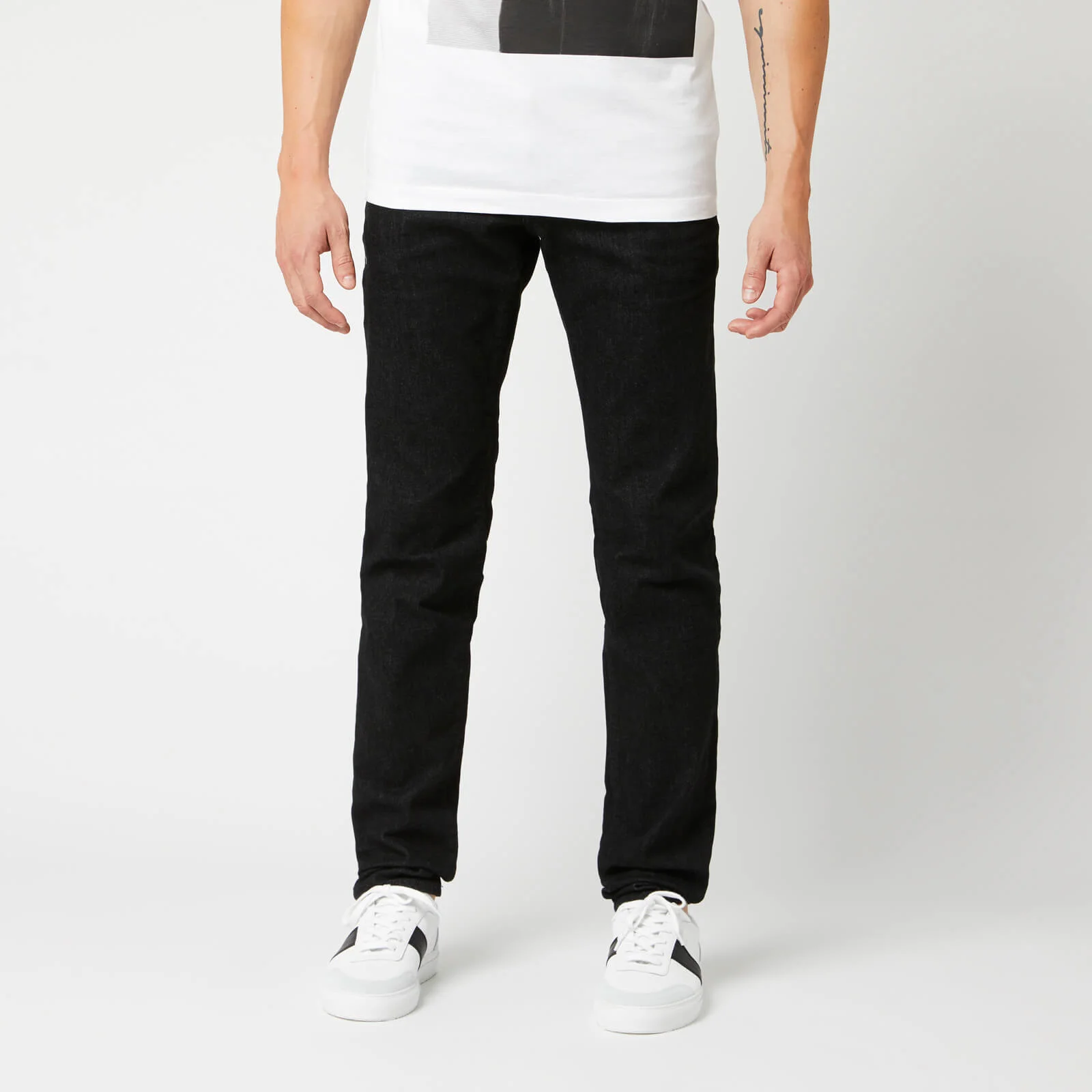 Dsquared2 Men's Pocket Logo Slim Jeans - Black Image 1