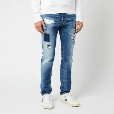 Dsquared2 Men's Distressed Cool Guy Jeans - Blue