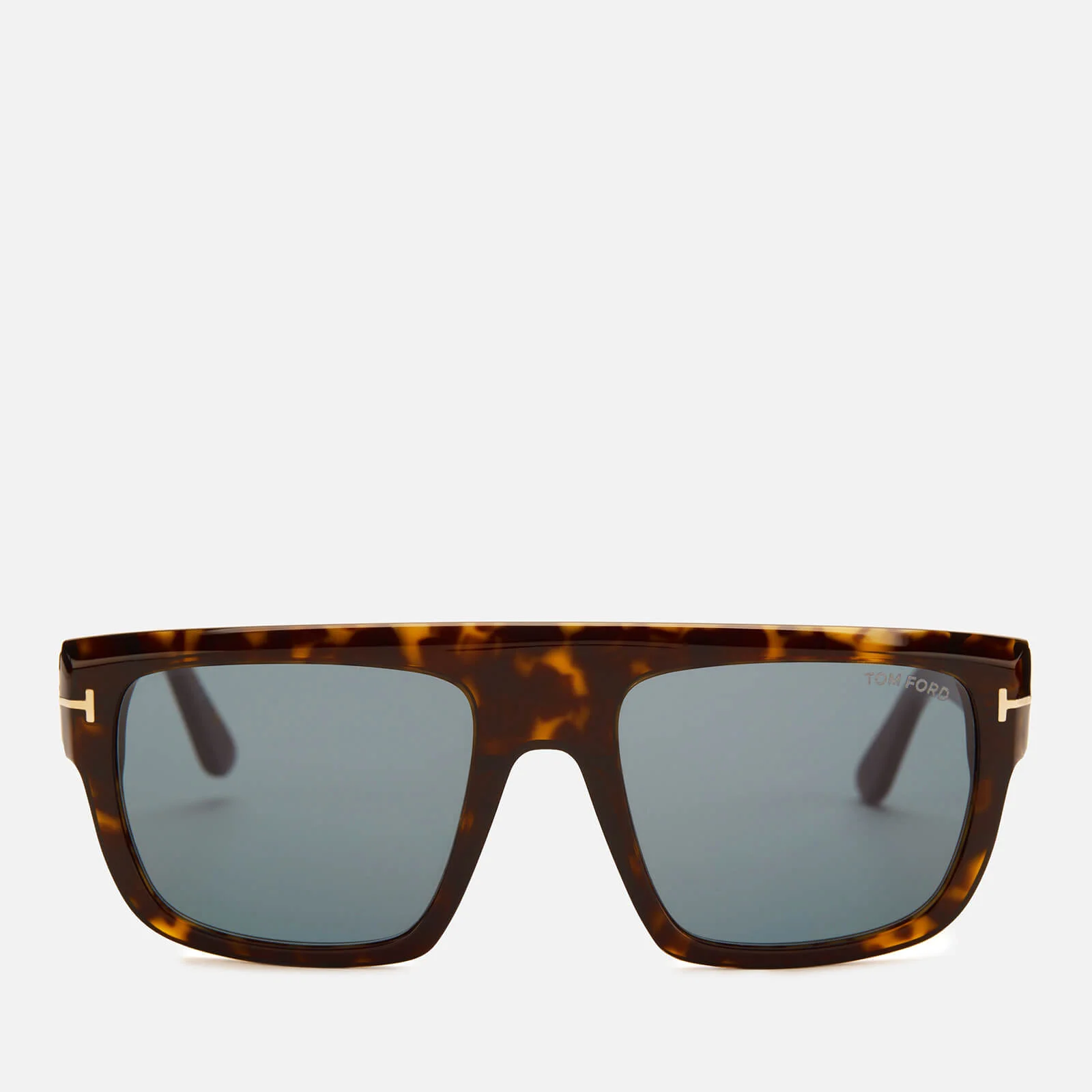 Tom Ford Men's Alessio Sunglasses - Dark Havana/Blue Image 1