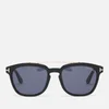 Tom Ford Men's Holt Sunglasses - Shiny Black/Smoke - Image 1
