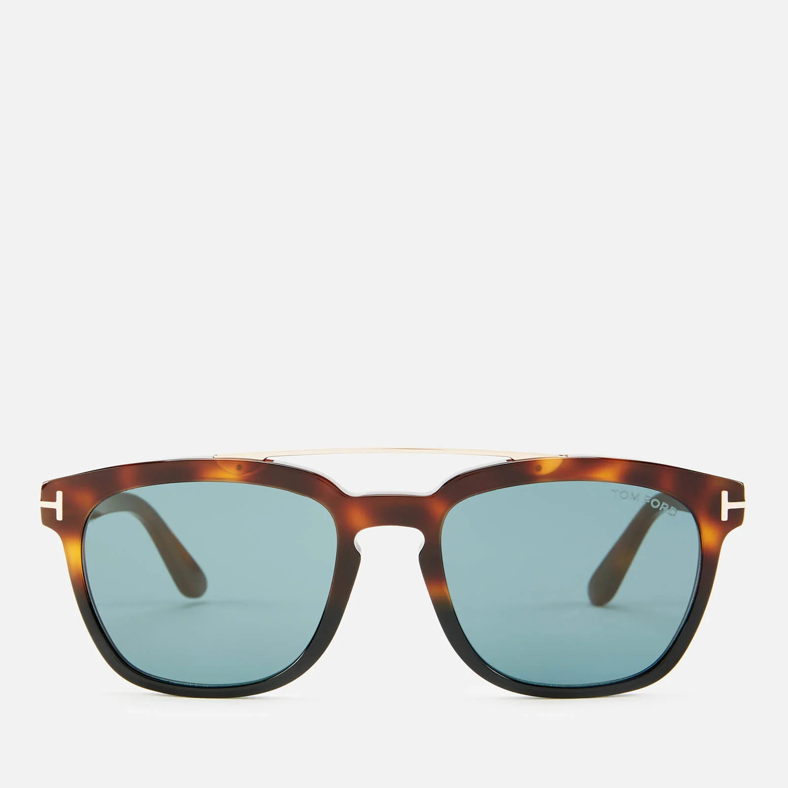 Tom Ford Men's Holt Sunglasses - Havana/Green Image 1