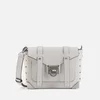 MICHAEL MICHAEL KORS Women's Manhattan Small Messenger Bag - Optic White - Image 1