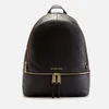 MICHAEL Michael Kors Women's Rhea Zip Large Backpack - Black - Image 1