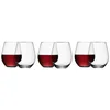 LSA Wine Stemless Red Wine Glasses 530ml - Set of 6 - Image 1