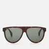 Gucci Men's Square Frame Tortoiseshelll Sunglasses - Havana - Image 1