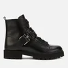 Tod's Women's Cross Strap Hiking Ankle Boots - Black - Image 1