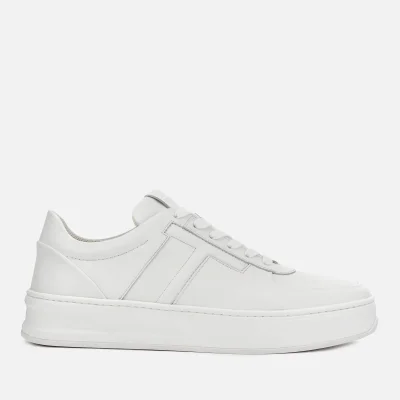 Tod's Men's Leather T Cassetta Low Top Trainers - White