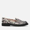 Tod's Women's Python Print Loafers - Rock - Image 1