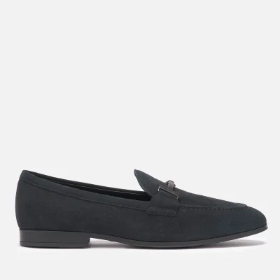 Tod's Men's Suede Doppia T Loafers - Night