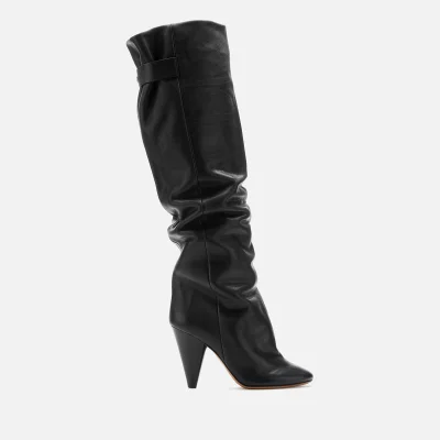 Isabel Marant Women's Lacine Knee High Boots - Black