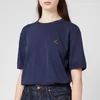 Vivienne Westwood Anglomania Women's New Classic T-Shirt Badge - Navy - Image 1