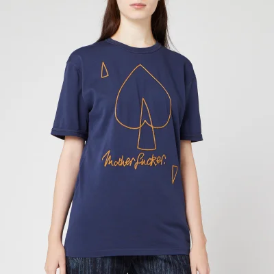 Vivienne Westwood Anglomania Women's New Classic T-Shirt Mf - Navy