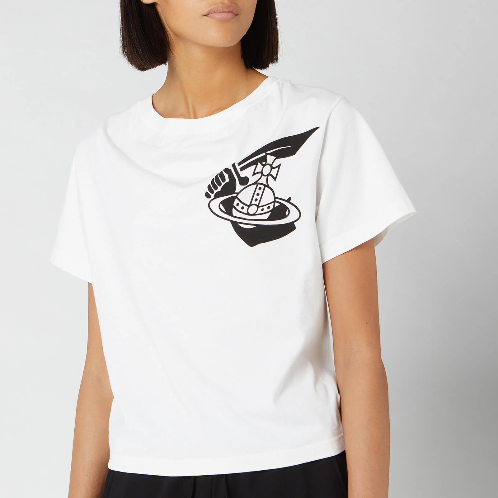 Vivienne Westwood Anglomania Women's Historic T-Shirt - White Image 1