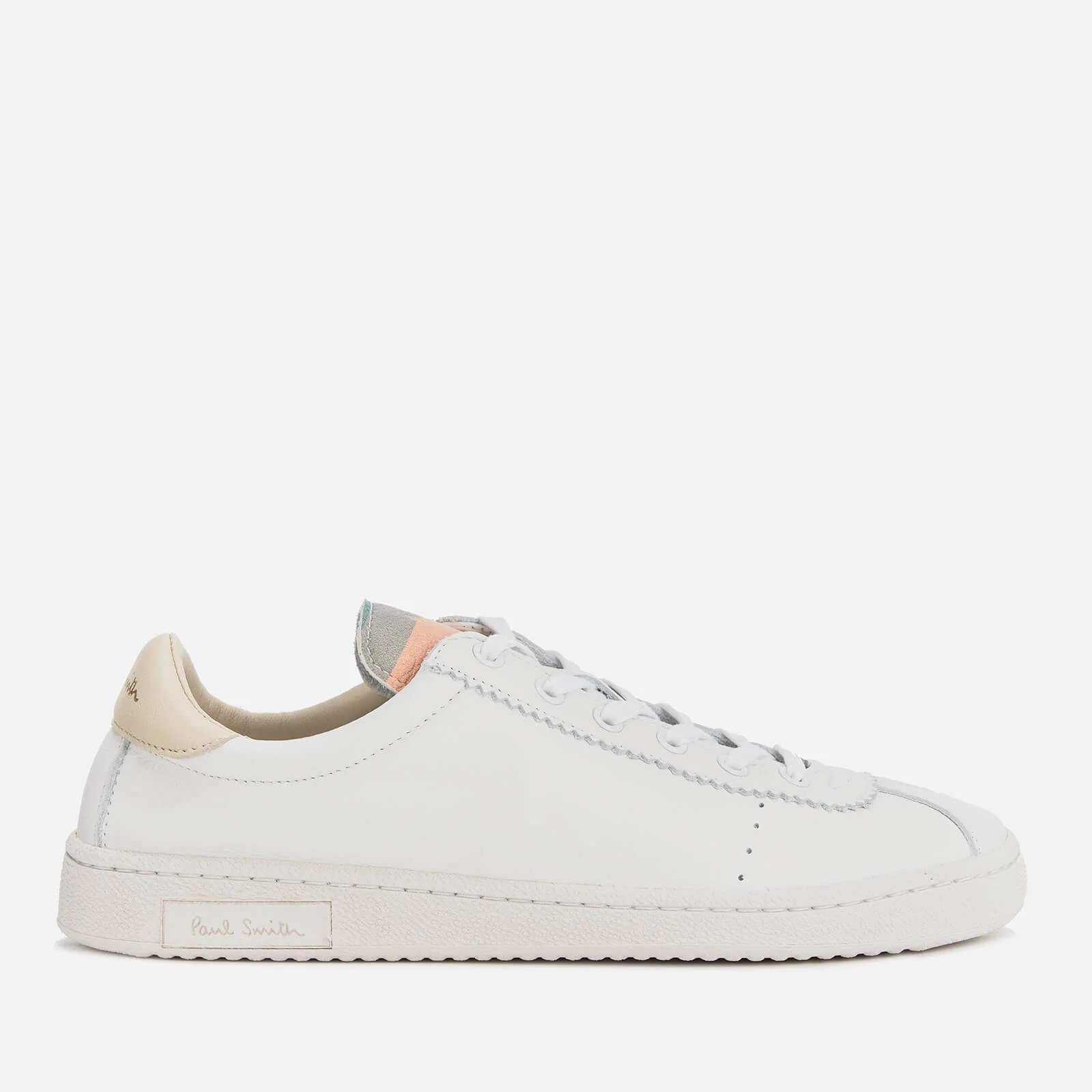 PS Paul Smith Women's Dusty Leather Trainers - White Image 1