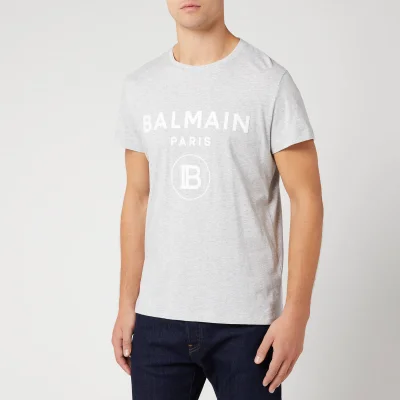 Balmain Men's T-Shirt - Blanc/Multico