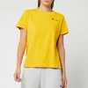 Champion Women's Small Script Crew Neck Short Sleeve T-Shirt - Golden Rod - Image 1