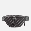 Karl Lagerfeld Women's K/Stripe Logo Nylon Bum Bag - Black - Image 1