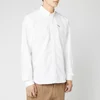 Maison Kitsuné Men's Oxford Tricolor Fox Patch Classic Shirt BD - White - Image 1