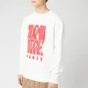 Maison Kitsuné Men's Sweatshirt Wavy MK - White - Image 1