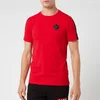 Plein Sport Men's Metal Badge T-Shirt - Red - Image 1