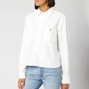 Polo Ralph Lauren Women's Polo Long Sleeve Shirt - BSR White - Image 1