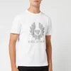 Belstaff Men's Coteland Reflective Logo T-Shirt - White - Image 1