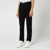 JW Anderson Women's JWA Anchor Embroidery Skinny Jeans - Black - Image 1