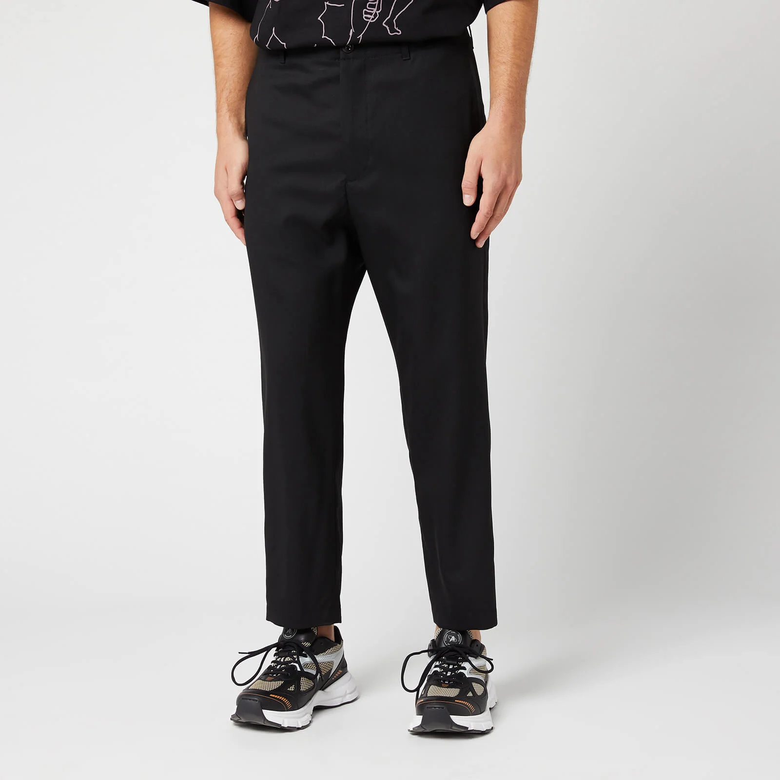 OAMC Men's Zip Pants - Black Image 1