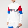 Polo Ralph Lauren Men's USA Half Zip Sweatshirt - White Multi - Image 1