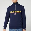 Polo Sport Ralph Lauren Men's Long Sleeve Quarter Zip - Cruise Navy - Image 1