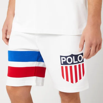 Polo Ralph Lauren Men's USA Shorts - White Multi