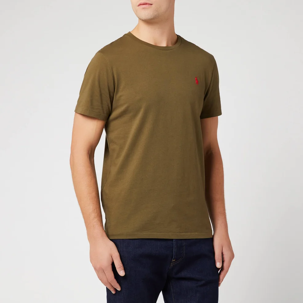Polo Ralph Lauren Men's Crew Neck T-Shirt - Defender Green Image 1