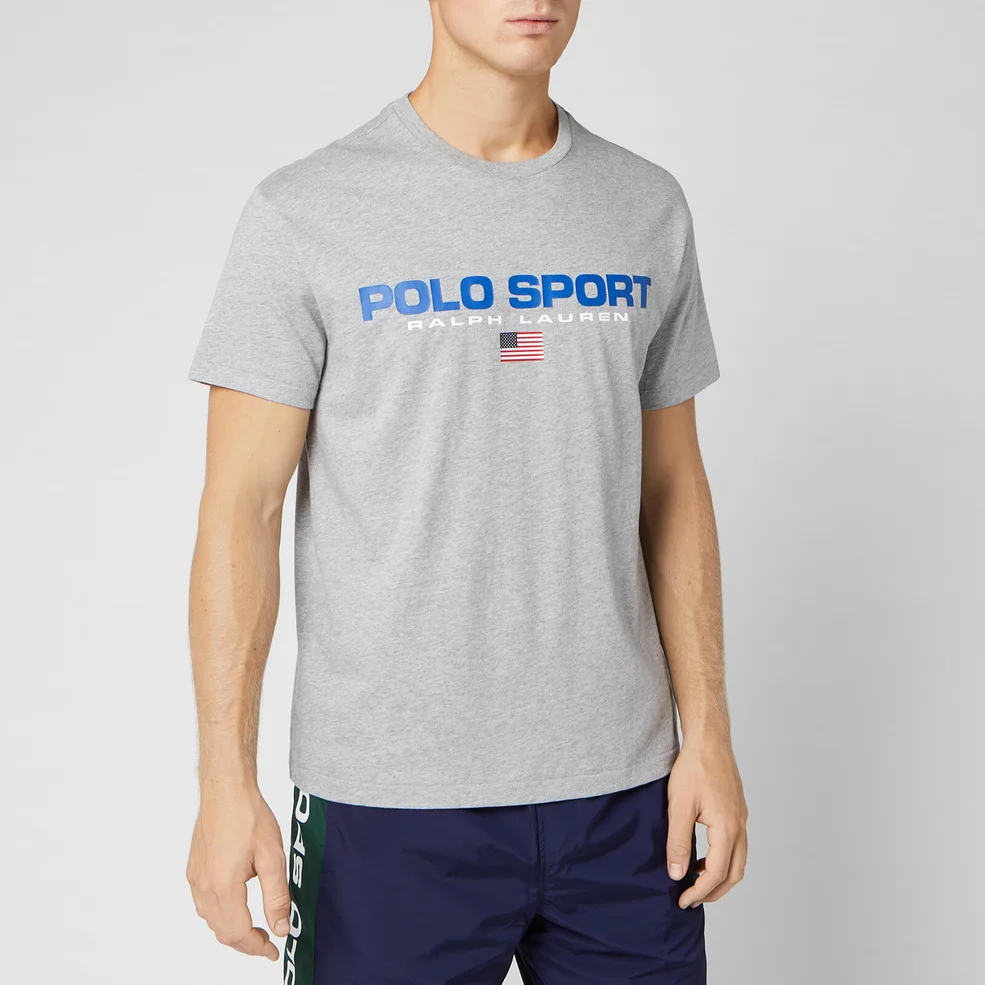 Polo Sport Ralph Lauren Men's T-Shirt - Andover Heather Image 1