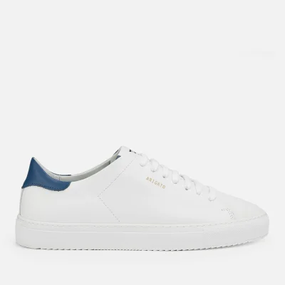 Axel Arigato Men's Clean 90 Leather Cupsole Trainers - White/Blue