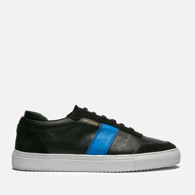Axel Arigato Men's Dunk Leather Trainers - Black/Blue