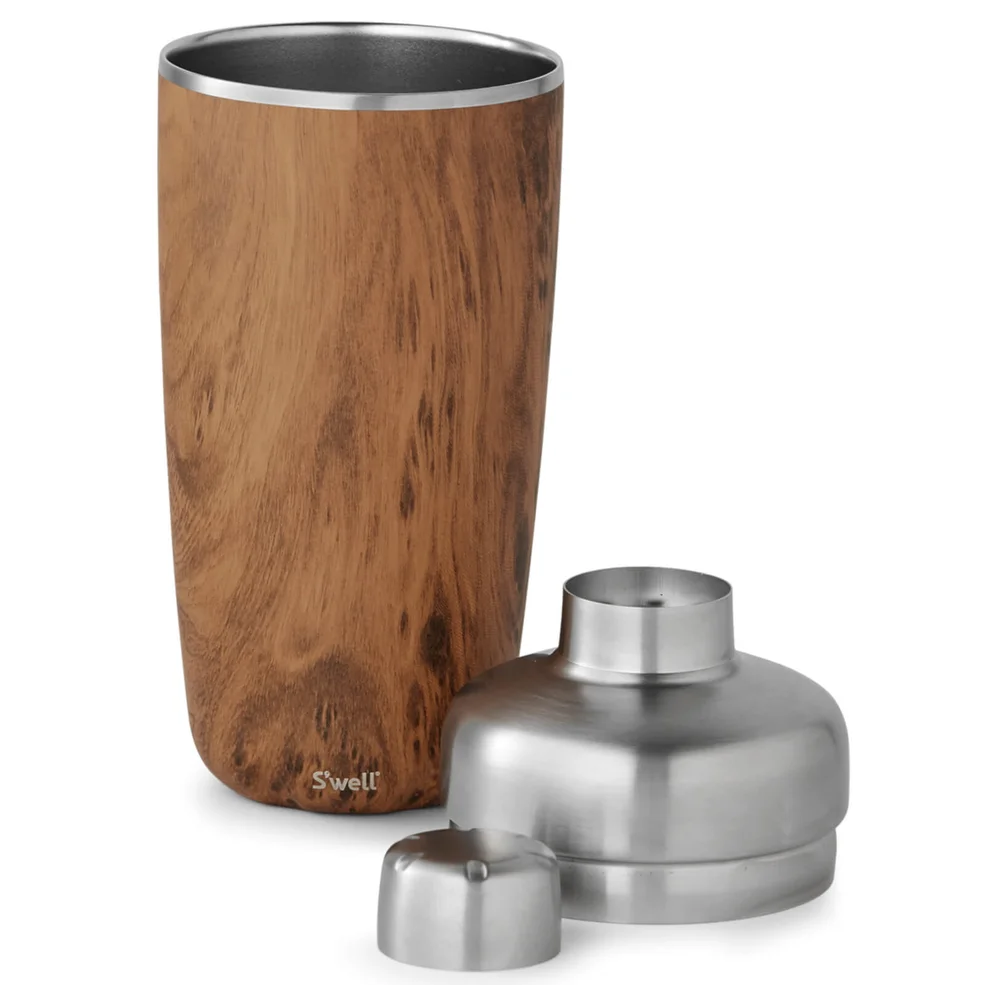 S'well The Teakwood Shaker and Jigger Image 1