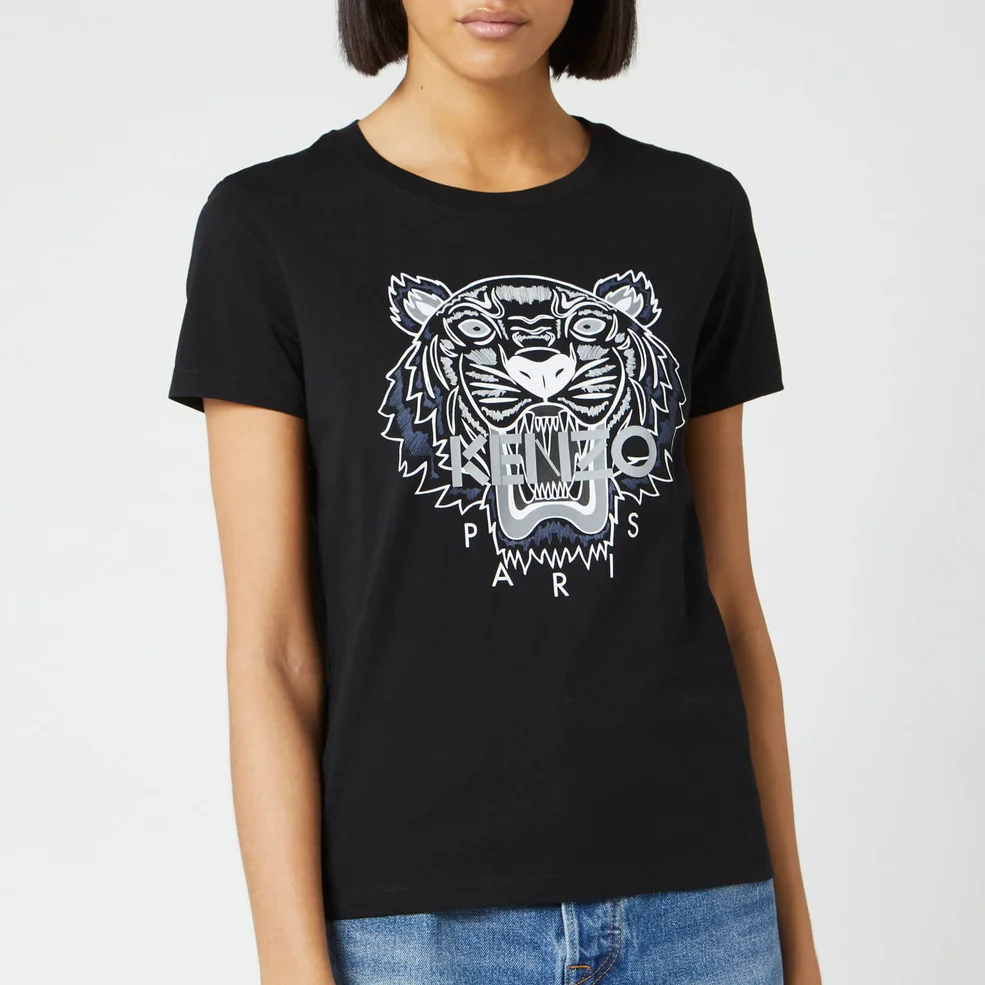KENZO Women's Tiger Classic T-Shirt - Black Image 1