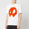 McQ Alexander McQueen Men's Dropped Shoulder Monster T-Shirt - Optic White - Image 1