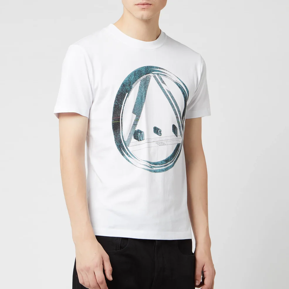 McQ Alexander McQueen Men's Icon 3D T-Shirt - Optic White Image 1