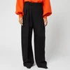 JW Anderson Women's High Waisted Wide Leg Trousers - Black - Image 1
