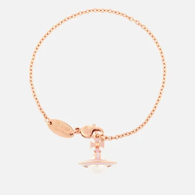 Vivienne Westwood Women's Iris Orb Bracelet - Pink Gold Pearl Pale Pink