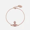 Vivienne Westwood Women's Sorada Bas Relief Bracelet - Pink Gold Light Rose - Image 1