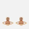 Vivienne Westwood Women's Lena Bas Relief Earrings - Gold Light Peach - Image 1